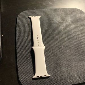 Apple Watch 42mm White Silicone Sports Band